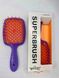Щітка для волосся, фіолетова з помаранчевим Janeke Superbrush Janeke Superbrush  фото 3