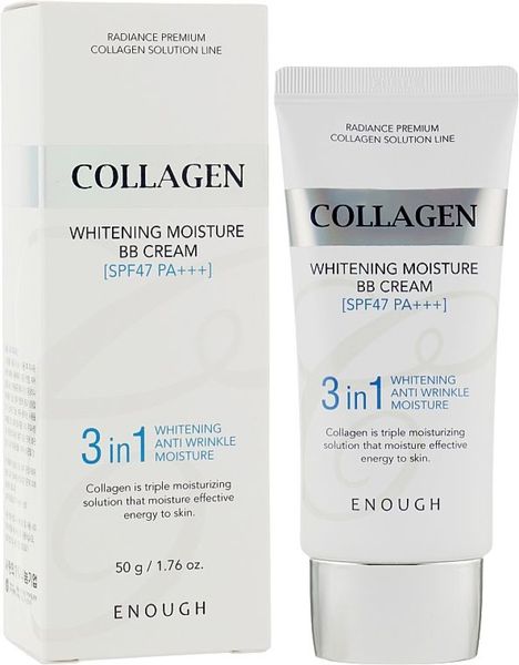 BB-крем з морським колагеном Enough Collagen 3 in1 Whitening Moisture BB Cream SPF47 PA+++  Enough Collagen 3 in1 Whitening Moisture BB Cream SPF47 фото