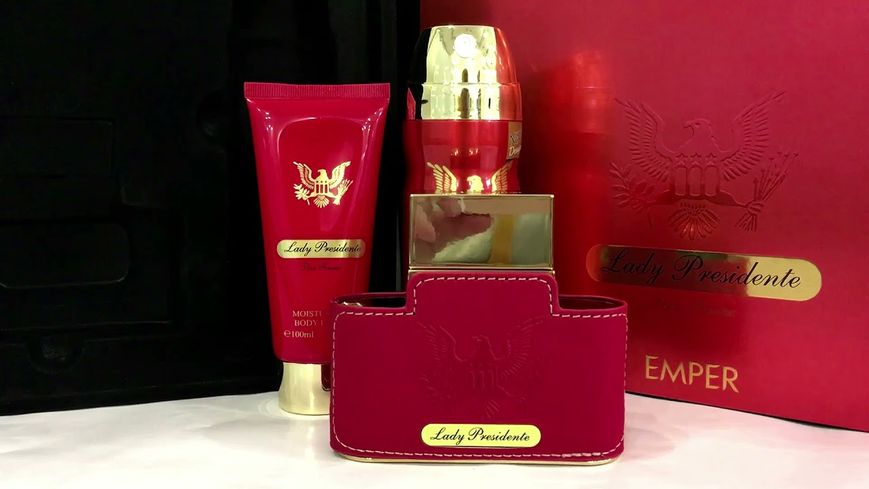 Подарунковий набір парфумований жіночий Emper Lady Presidente Emper Lady Presidente set фото