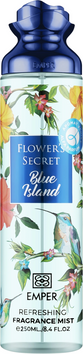 Парфумований спрей для тіла жіночий Emper Flower`s Secret Blue Island body mist 250ml Emper Flower`s Secret body mist 250ml фото