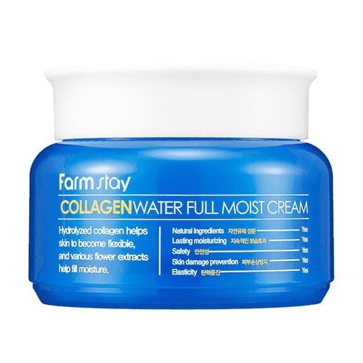 Увлажняющий крем с коллагеном FarmStay Collagen Water Full Moist Cream FarmStay Collagen Water Full Moist Cream фото