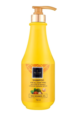 Шампунь для всіх типів волосся з олією макадамії Famirel Macadamia Oil Shampoo Famirel Macadamia Oil Shampoo фото