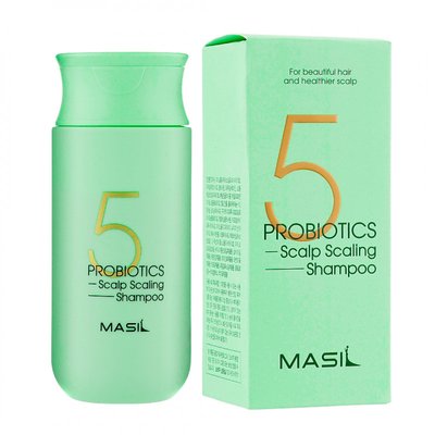 Шампунь для глибокого очищення шкіри голови Masil 5 Probiotics Scalp Scaling Shampoo 150 ml Masil 5 Probiotics Scalp Scaling Shampoo фото