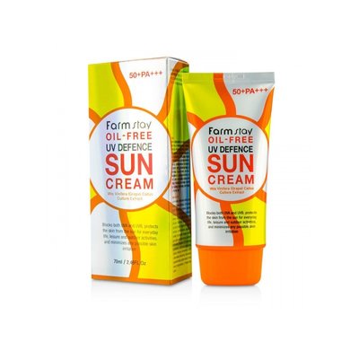 Солнцезащитный обезжиренный крем SPF50+ Farmstay Oil-Free Uv Defence Sun Farmstay Oil-Free Uv Defence Sun фото