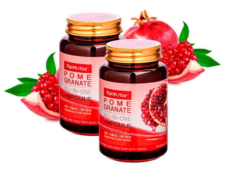Ампульна сироватка з екстрактом граната FarmStay Pomegranate All In One Ampoule FarmStay Pomegranate All In One Ampoule фото