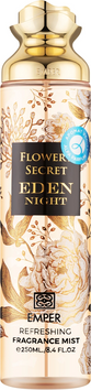 Парфумований спрей для тіла жіночий Emper Flower`s Secret Eden Night body mist 250ml Emper Flower`s Secret body mist 250ml фото